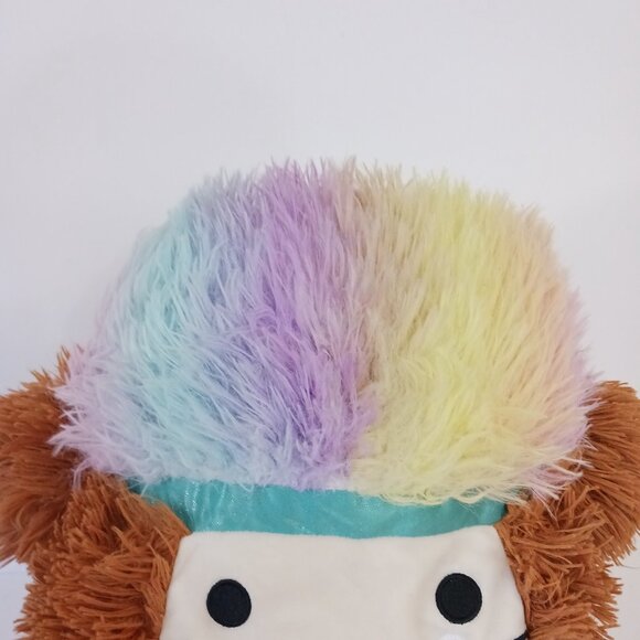 KellyToy Squishmallow Squish Doos Benny Bigfoot Tie Dye Hair Stuffed Plush 17" - Picture 3 of 9